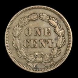 1859 Indian Cent 1c Grades Choice AU