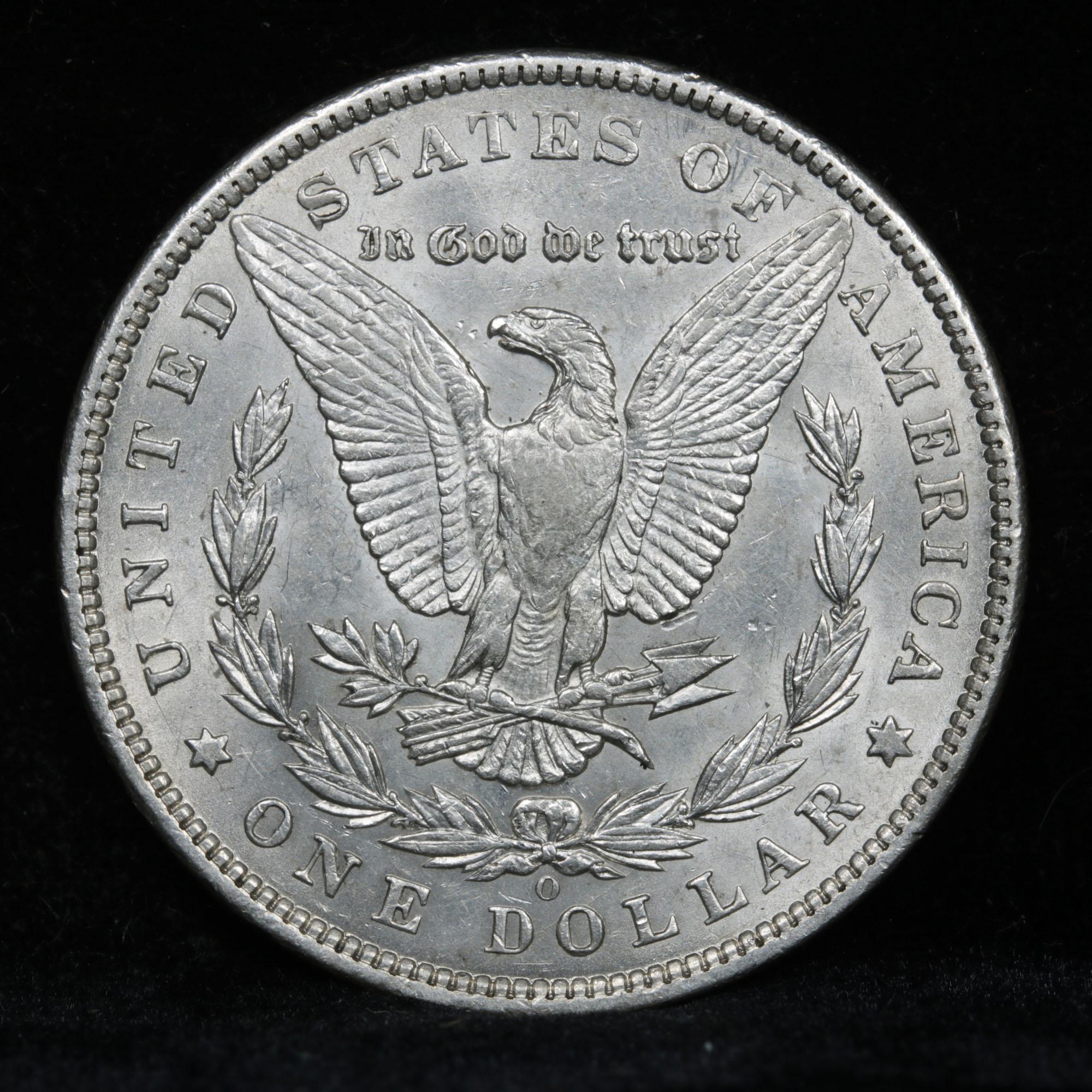 ***Auction Highlight*** 1897-o Morgan Dollar $1 Graded Select Unc By USCG (fc)