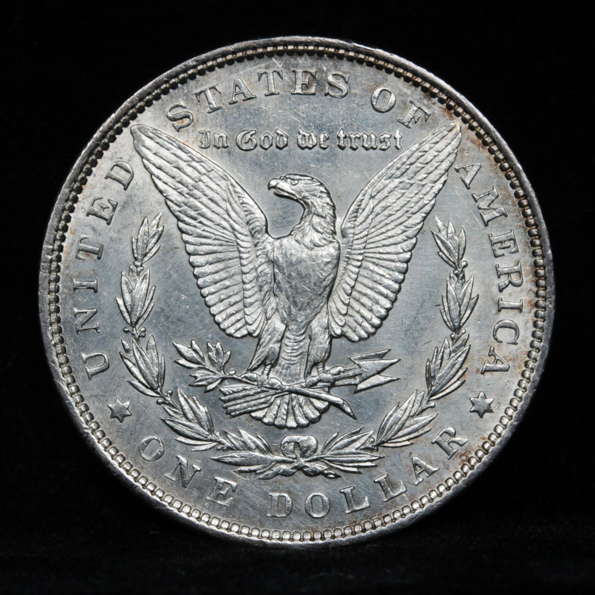 ***Auction Highlight*** 1894-p Morgan Dollar $1 Graded Choice Unc By USCG (fc)