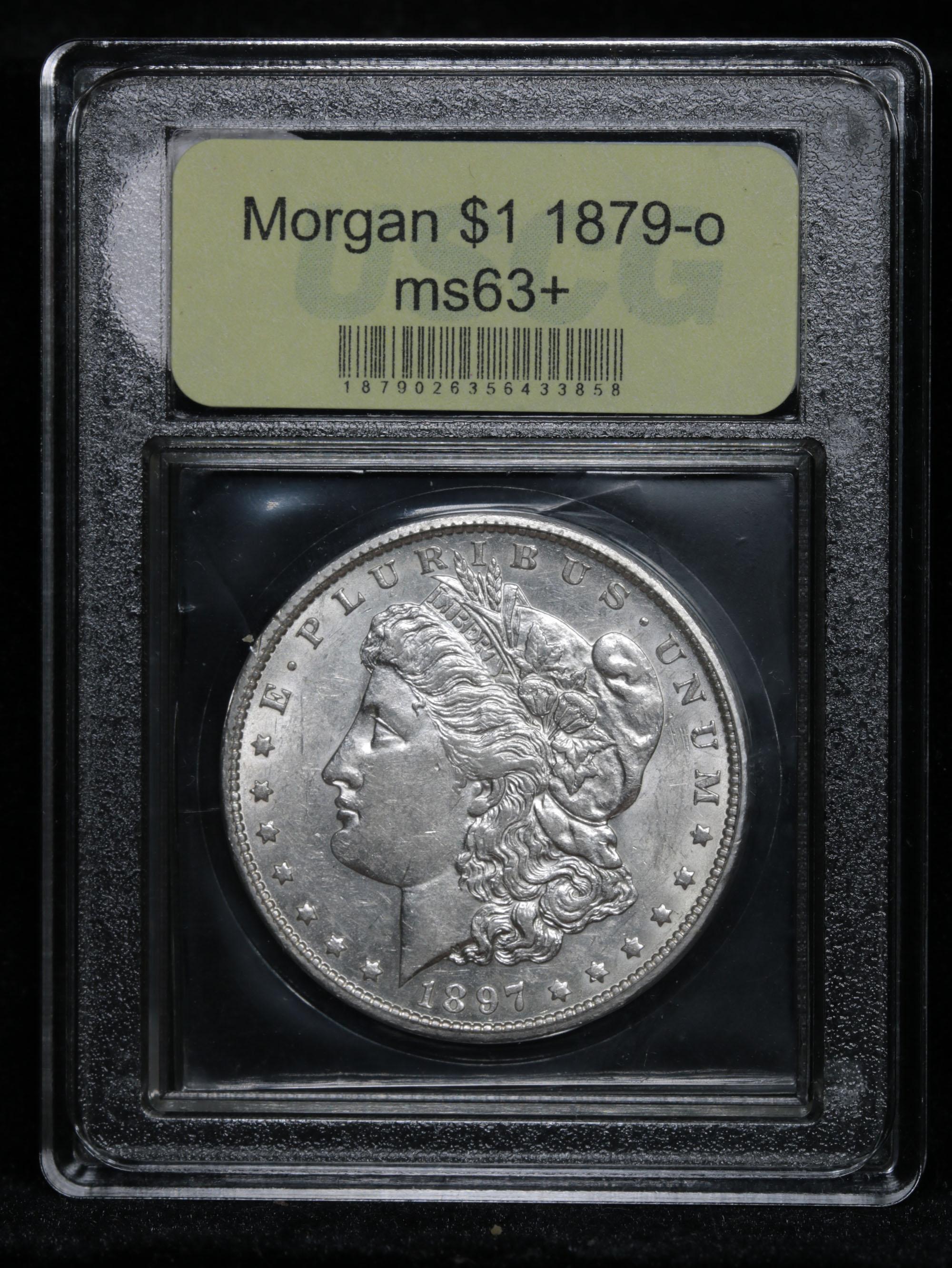 ***Auction Highlight*** 1897-o Morgan Dollar $1 Graded Select+ Unc By USCG (fc)