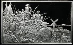 Bicentennial Council of 13 original States Ingot #50, Battle Of Newport - 1.84 oz sterling silver