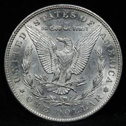 ***Auction Highlight*** 1891-cc Morgan Dollar $1 Graded Select+ Unc By USCG (fc)