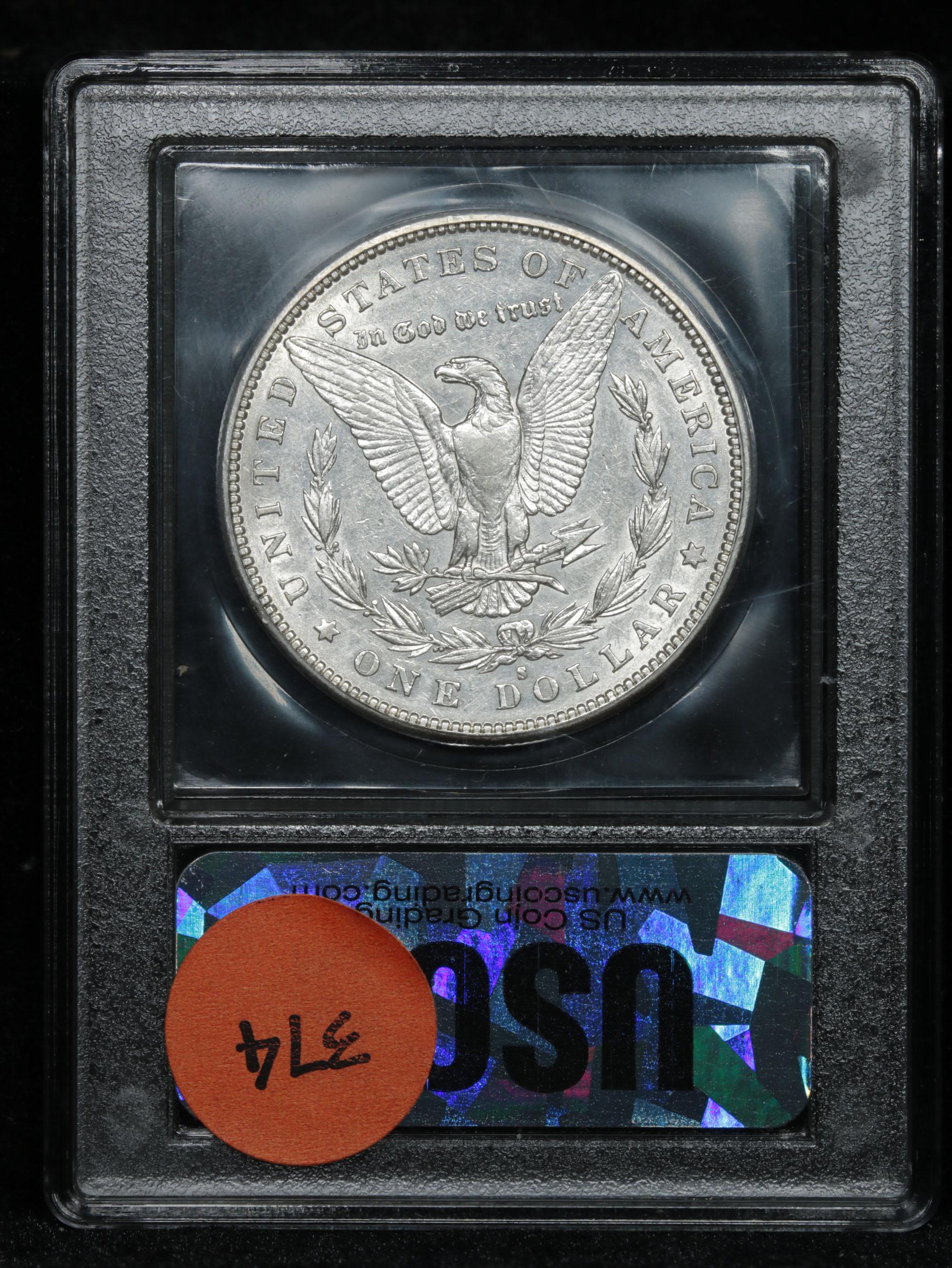 ***Auction Highlight*** 1883-s Morgan Dollar $1 Graded Select Unc By USCG (fc)