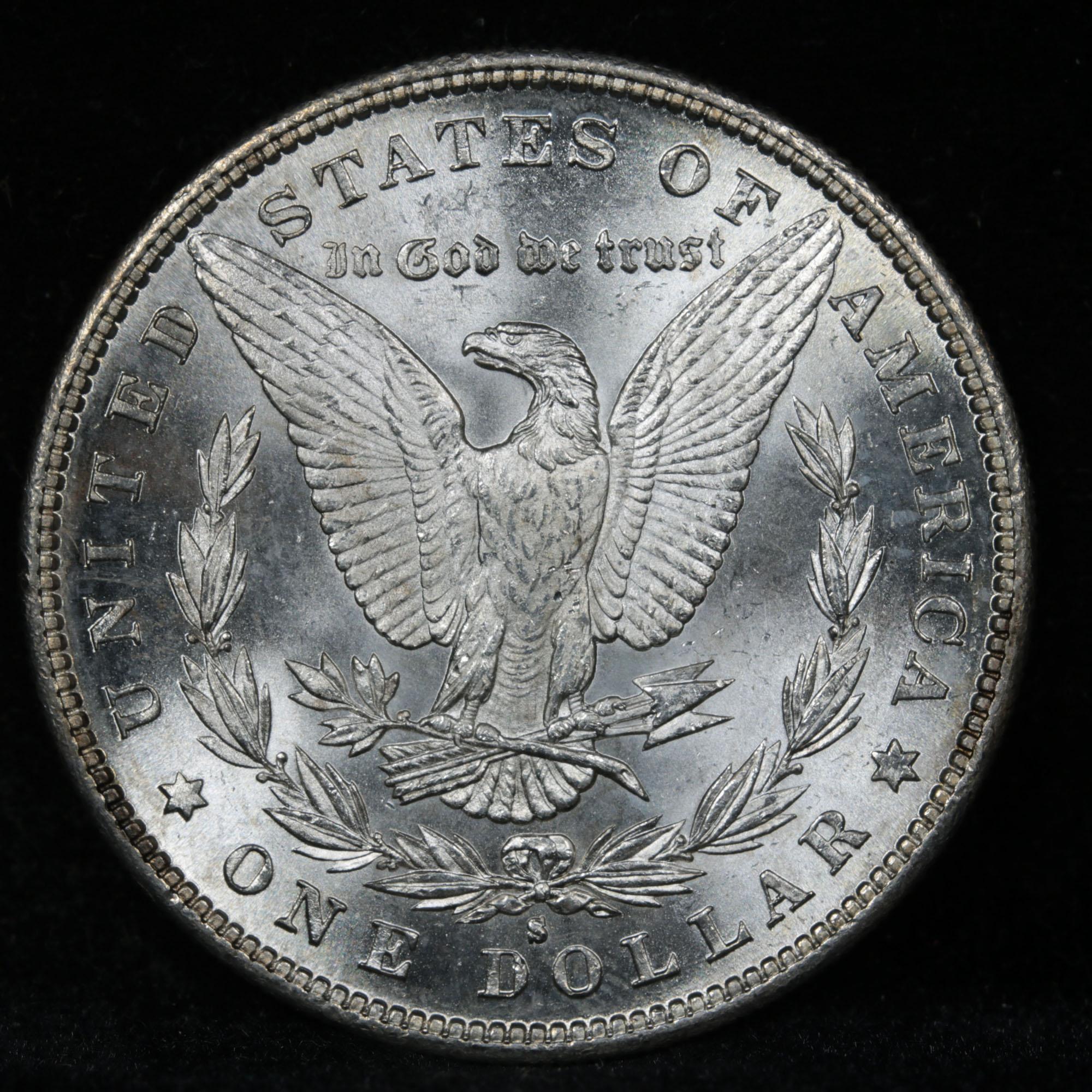 1881-s Morgan Dollar $1 Grades GEM+ Unc