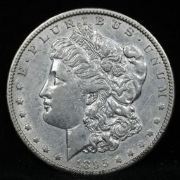 ***Auction Highlight*** 1895-o Morgan Dollar $1 Graded Choice AU/BU Slider By USCG (fc)