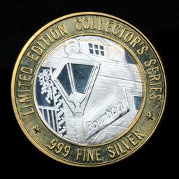 Casino Token with .6 Oz. of Silver in the center 1994 Grand Casino Silver Casino Token