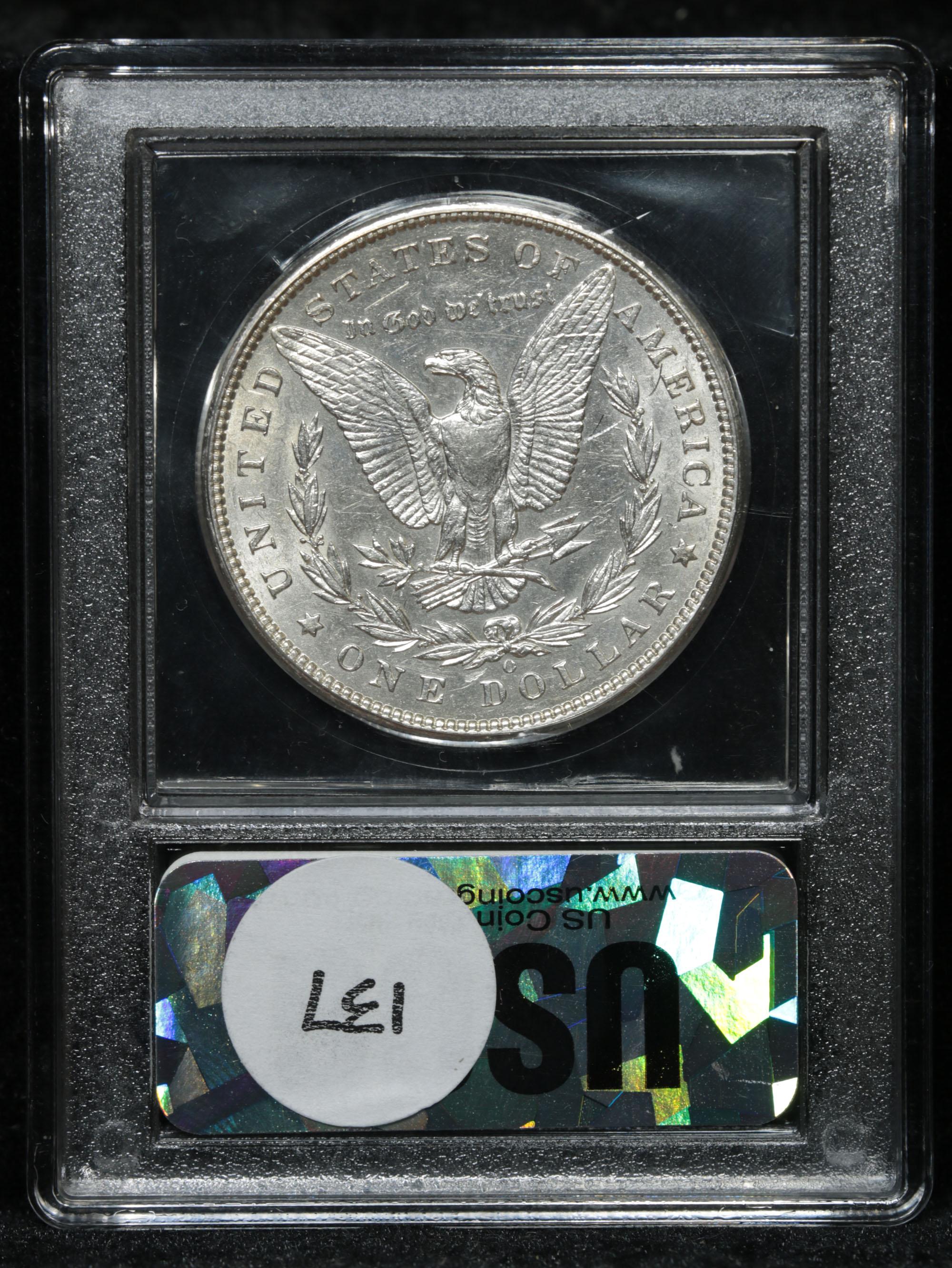 ***Auction Highlight*** 1897-o Morgan Dollar $1 Graded Choice Unc By USCG (fc)