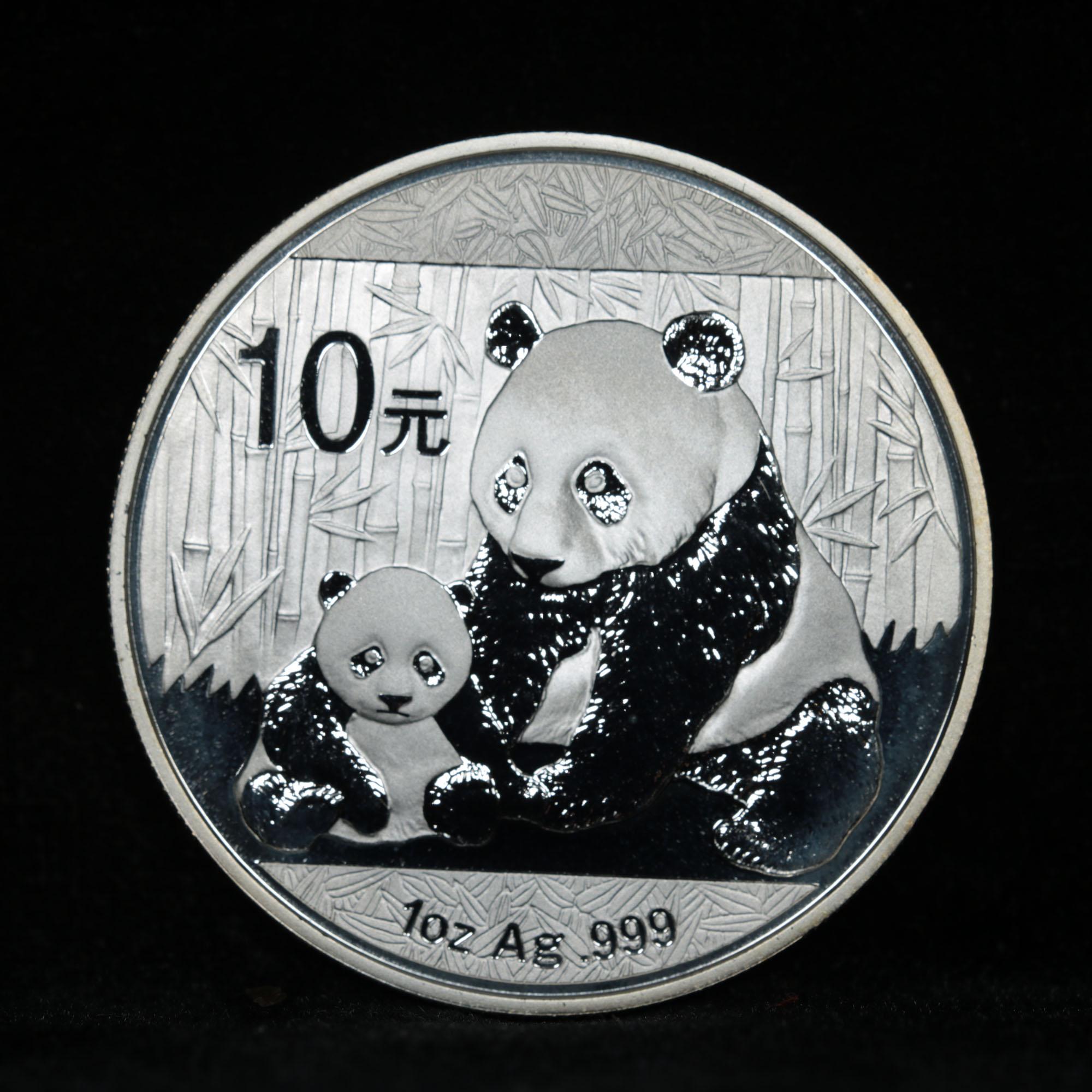 2012 Chinese Panda 10 Yuan