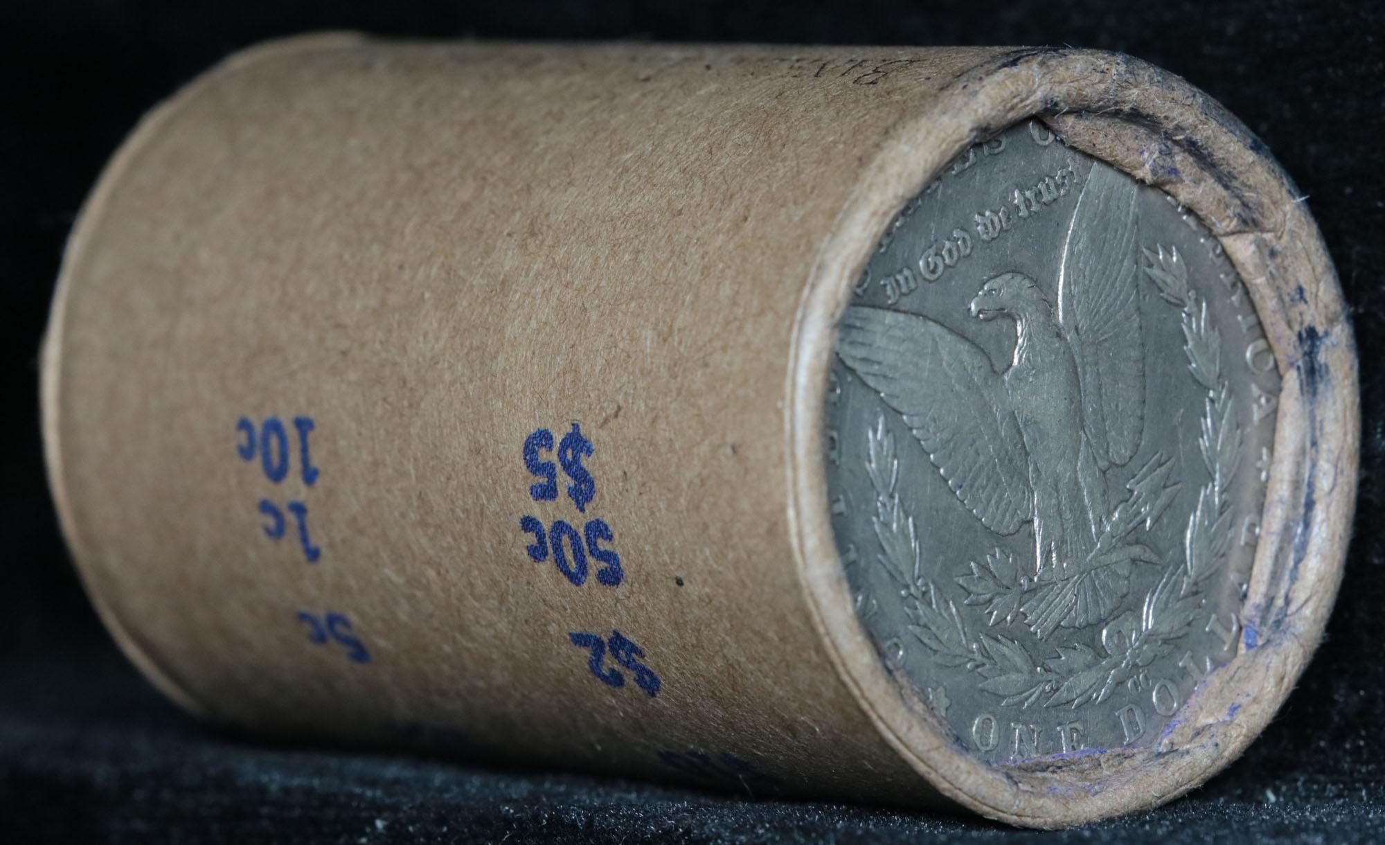 ***Auction Highlight*** Morgan dollar roll ends 1879 & 'cc', Better than average circ (fc)