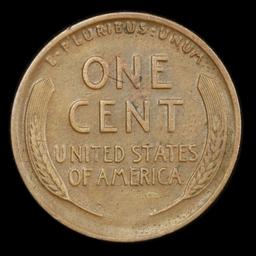 1927-d Lincoln Cent 1c Grades xf+
