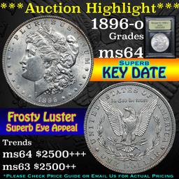 ***Auction Highlight*** 1896-o Morgan Dollar $1 Graded Choice Unc By USCG (fc)