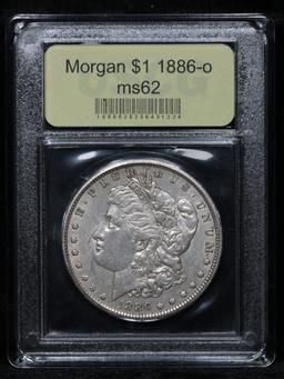 ***Auction Highlight*** 1886-o Morgan Dollar $1 Graded Select Unc By USCG (fc)