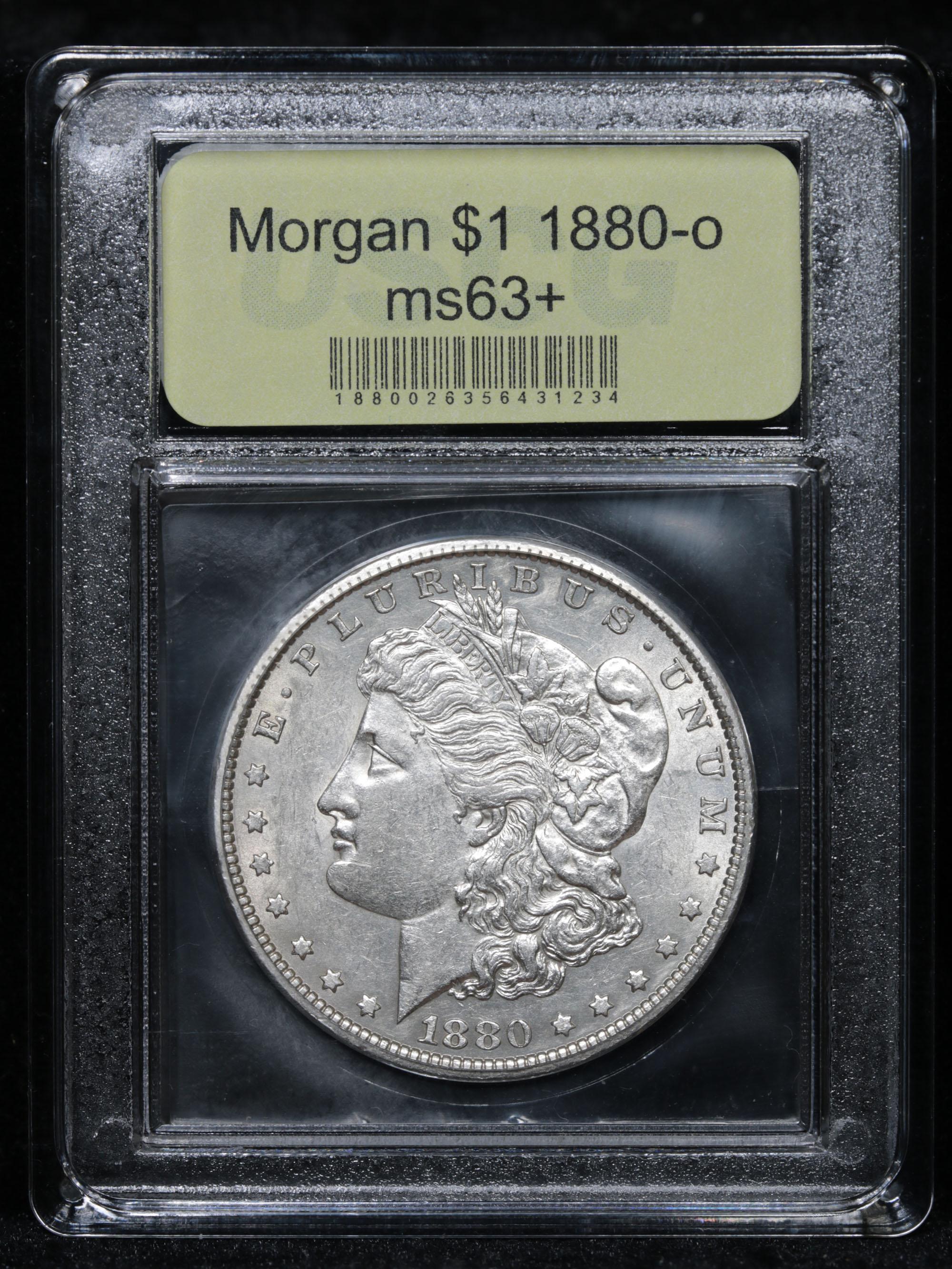 ***Auction Highlight*** 1880-o Morgan Dollar $1 Graded Select+ Unc By USCG (fc)