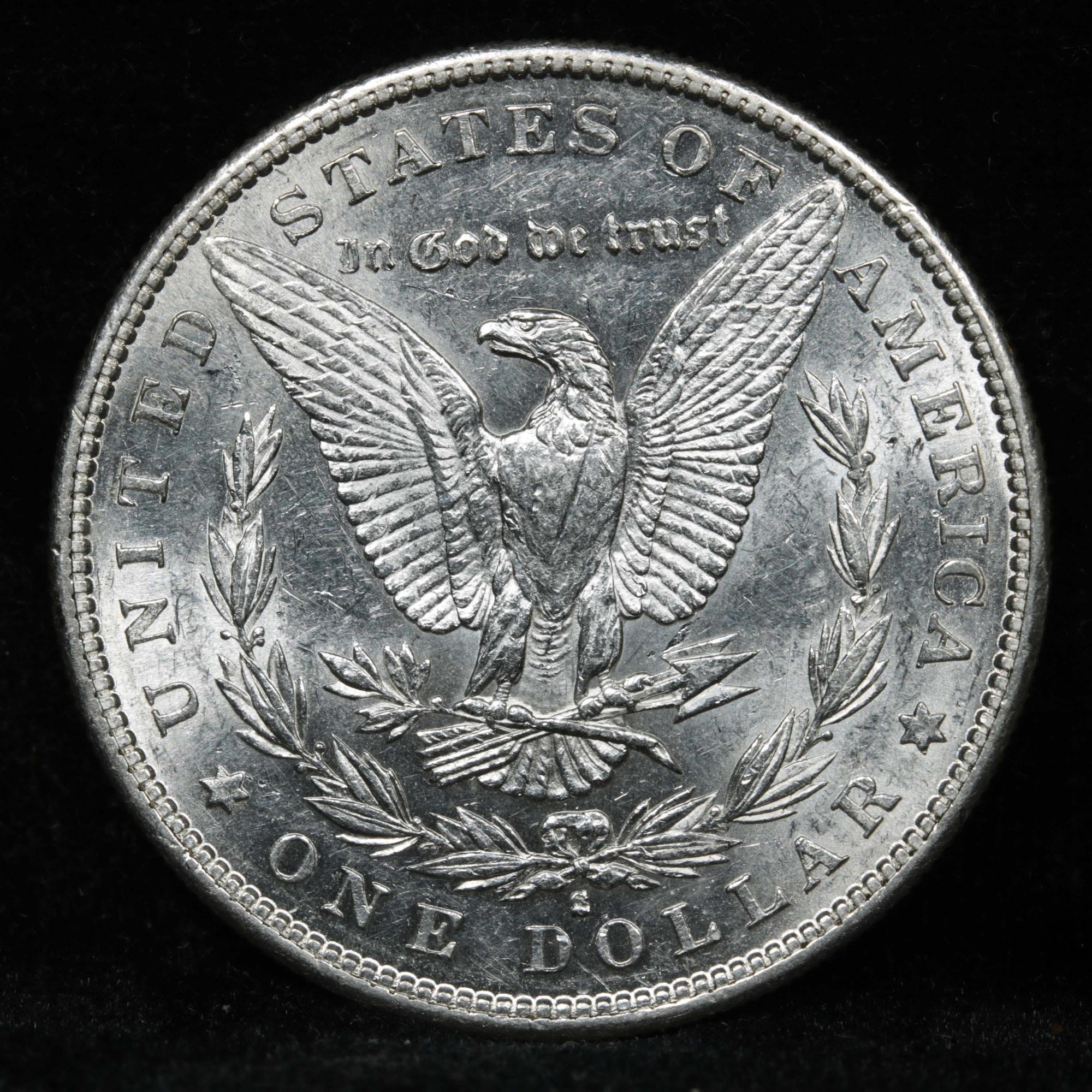 1890-s Morgan Dollar $1 Grades Select Unc