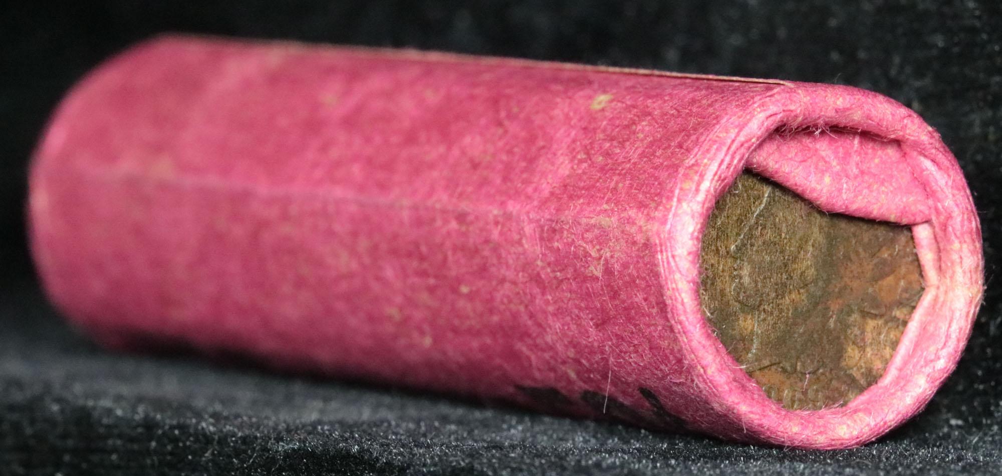 ***Auction Highlight*** Indian 1c Shotgun Roll, 1909 end, KEY date 's' mint on the other, Wow! (fc)