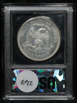 ***Auction Highlight*** 1874-s Trade Dollar $1 Graded Select+ Unc By USCG (fc)