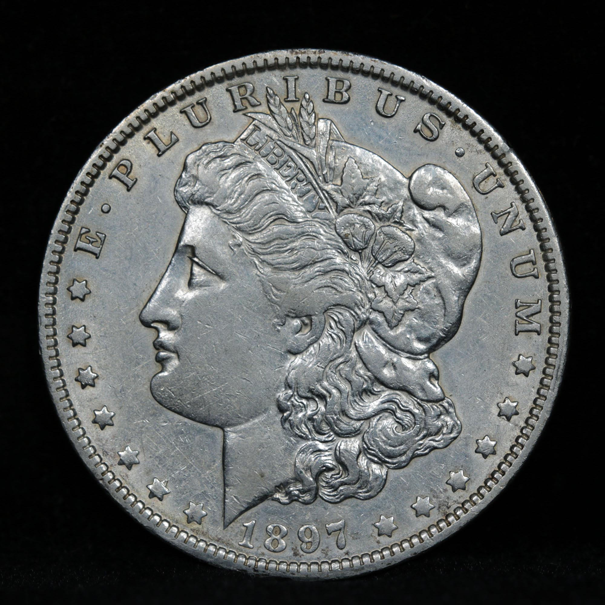 1897-o Morgan Dollar $1 Grades Select AU