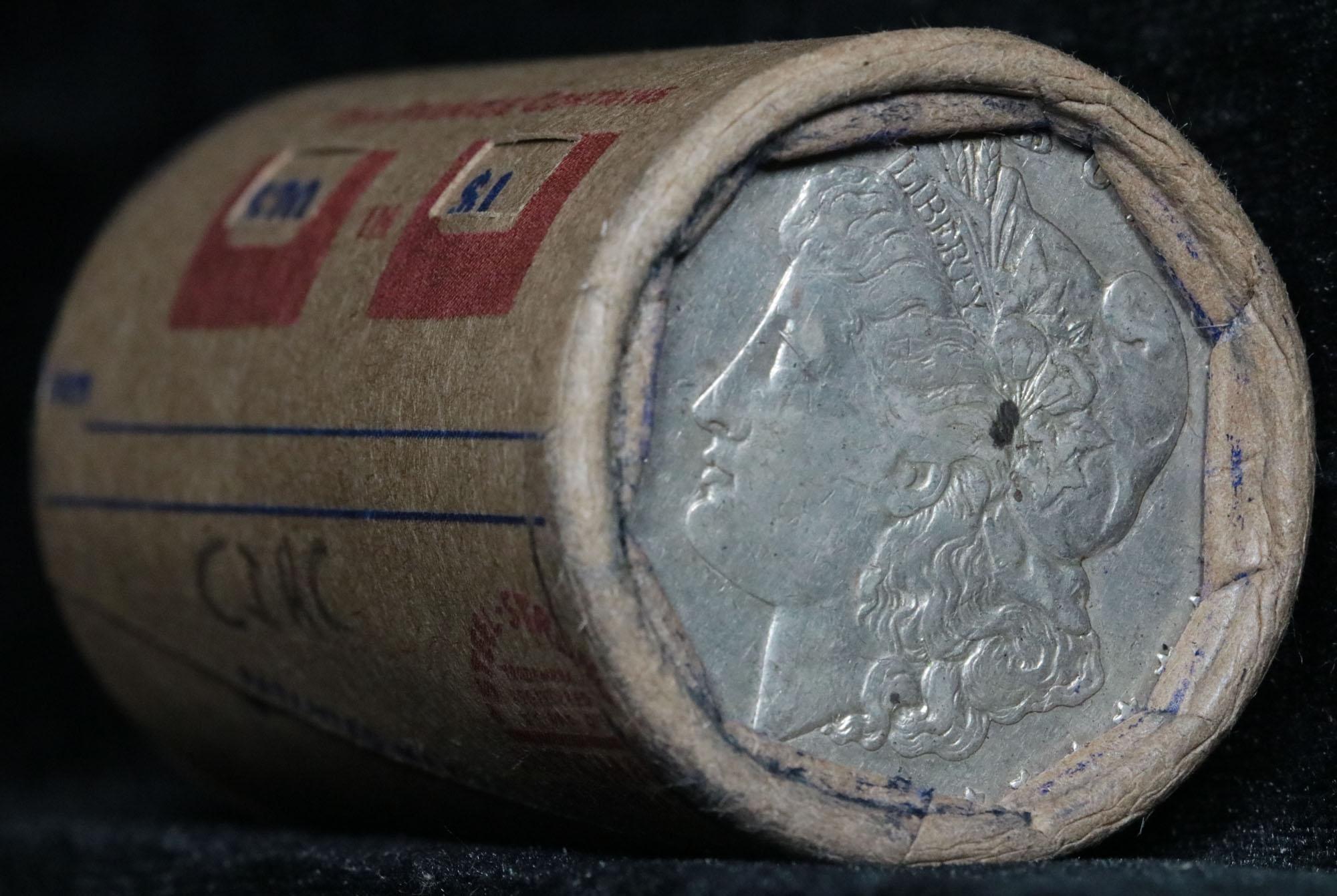 ***Auction Highlight*** Morgan dollar roll ends 1894 & 'p', Better than average circ (fc)