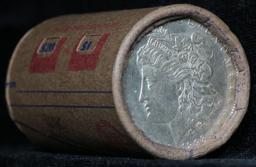 ***Auction Highlight*** Incredible Find, Unc Morgan $1 Shotgun Roll w/1893 & cc mint ends (fc)