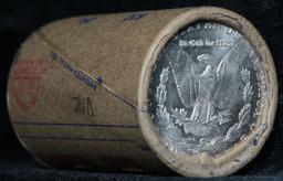 ***Auction Highlight*** Incredible Find, Unc Morgan $1 Shotgun Roll w/1893 & cc mint ends (fc)