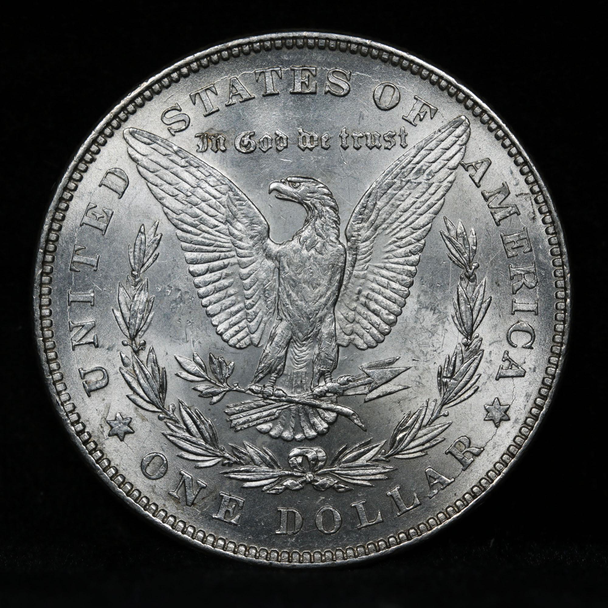 1878-p 7tf Vam 84A, Super CD Morgan Dollar $1 Grades Choice Unc (fc)