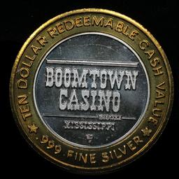 Casino Token with .6 Oz. of Silver in the center