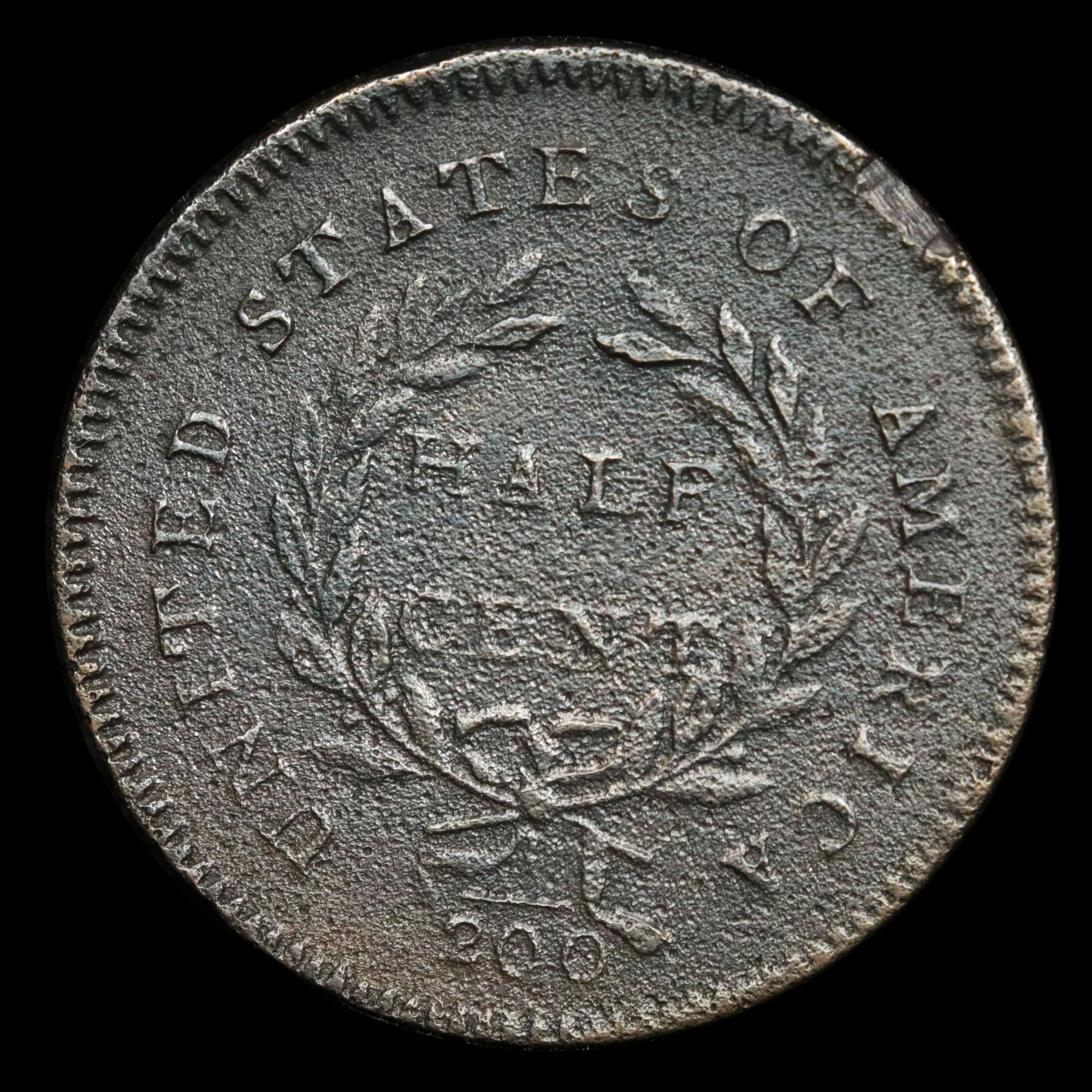 ***Auction Highlight*** 1794 Iberty Cap Half Cent 1/2c Graded AU Details By USCG (fc)