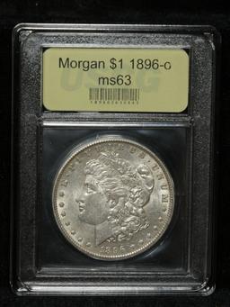 ***Auction Highlight*** 1896-o Morgan Dollar $1 Graded Select Unc By USCG (fc)