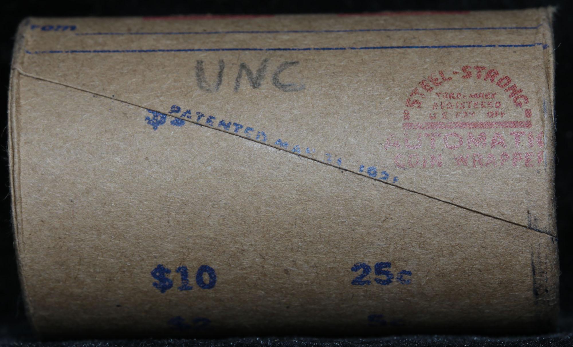 *Auction Highlight* Incredible Find, Uncirculated Morgan $1 Shotgun Roll w/1884 & ''s'' mint end (fc