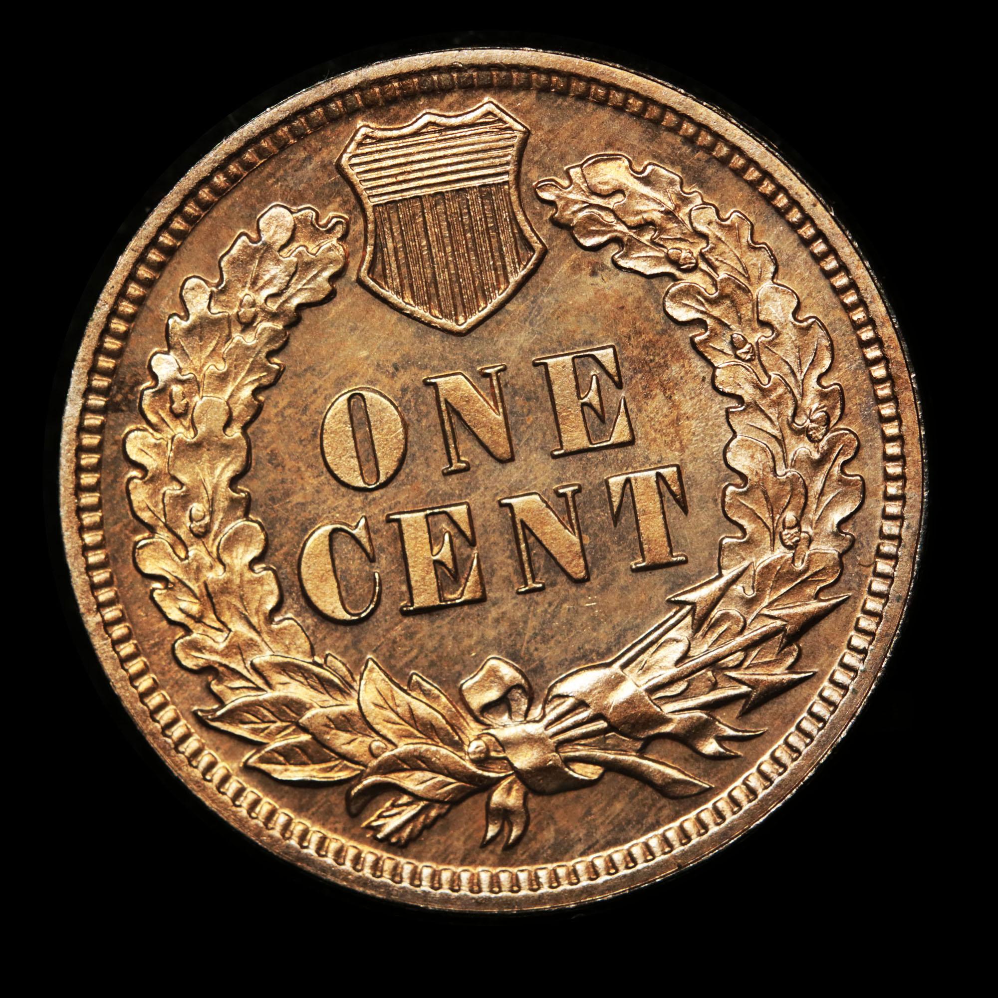 ***Auction Highlight*** 1900 Indian Cent 1c Graded Gem+ Proof Red By USCG (fc)