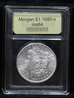 ***Auction Highlight*** 1880-o Morgan Dollar $1 Graded Choice Unc By USCG (fc)