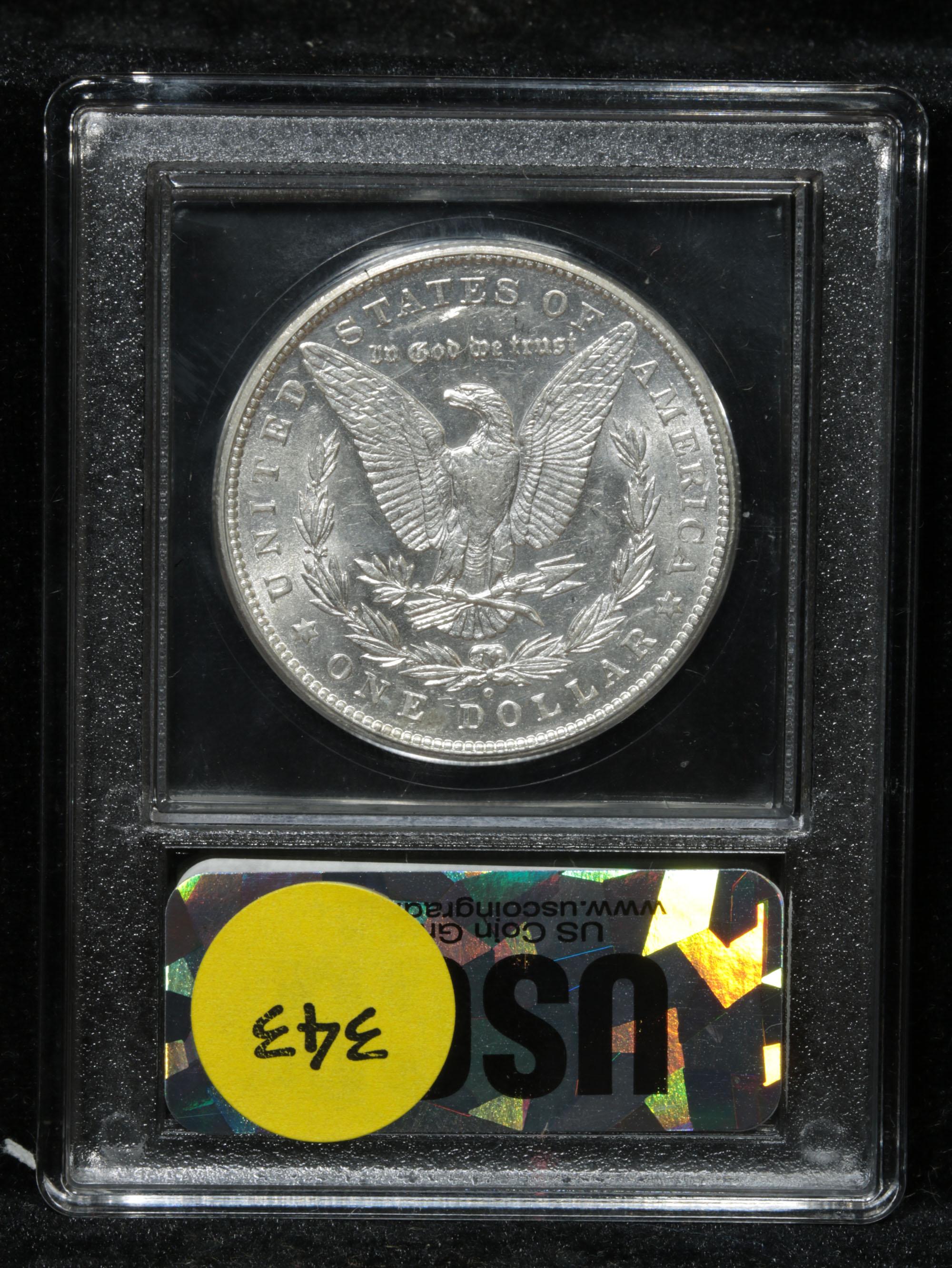 ***Auction Highlight*** 1880-o Morgan Dollar $1 Graded Choice Unc By USCG (fc)