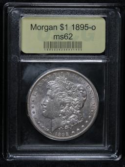 ***Auction Highlight*** 1895-o Morgan Dollar $1 Graded Select Unc By USCG (fc)