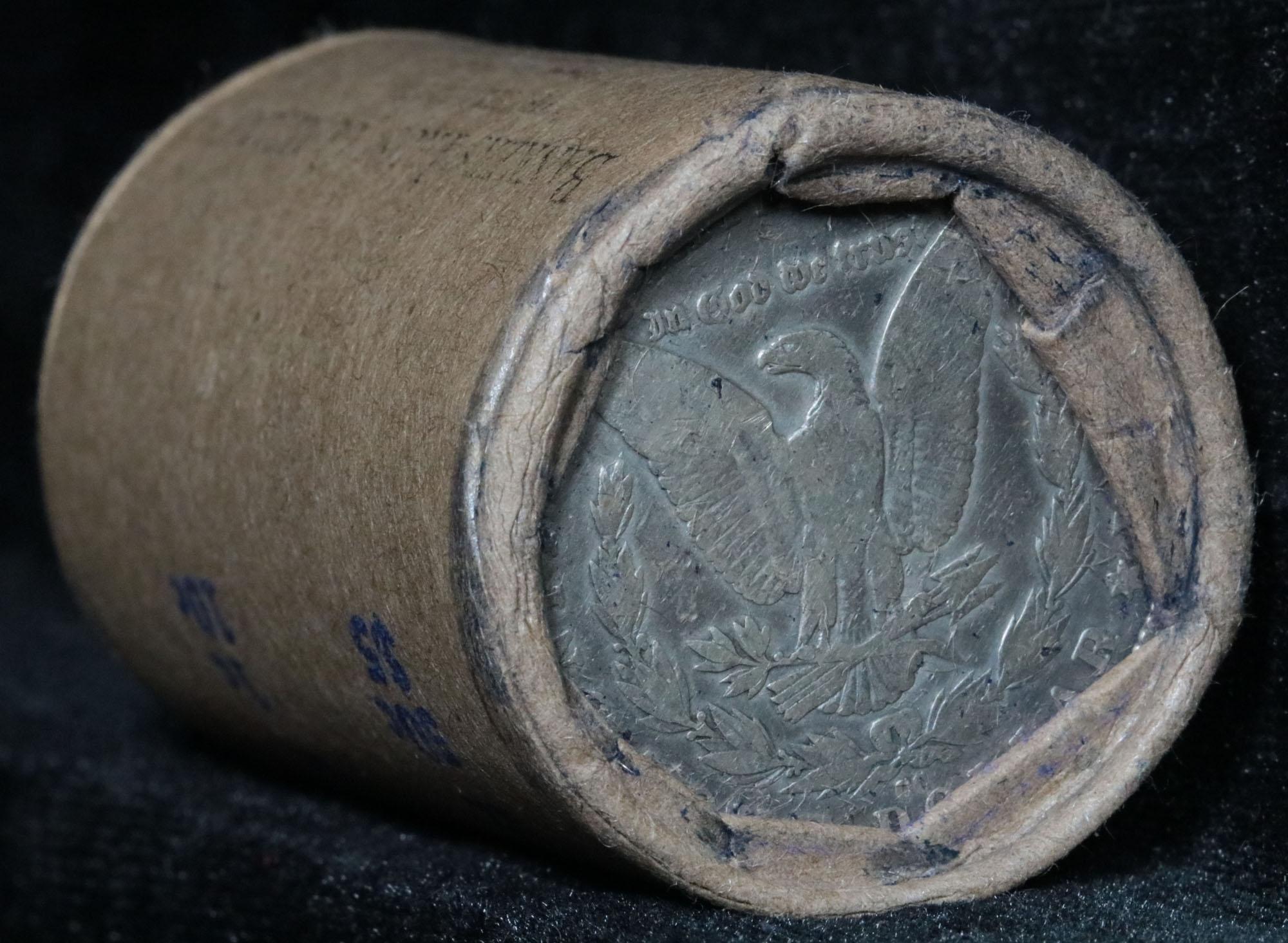 ***Auction Highlight*** Morgan dollar roll ends 1885 & 'cc', Better than average circ (fc)