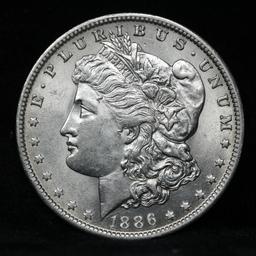 ***Auction Highlight*** 1886-o Morgan Dollar $1 Grades Choice+ Unc (fc)