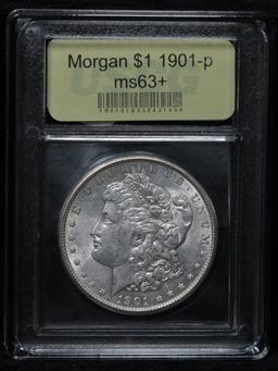 ***Auction Highlight*** 1901-p Morgan Dollar $1 Graded Select+ Unc By USCG (fc)