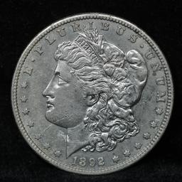 ***Auction Highlight*** 1892-s Morgan Dollar $1 Graded Select AU By USCG (fc)