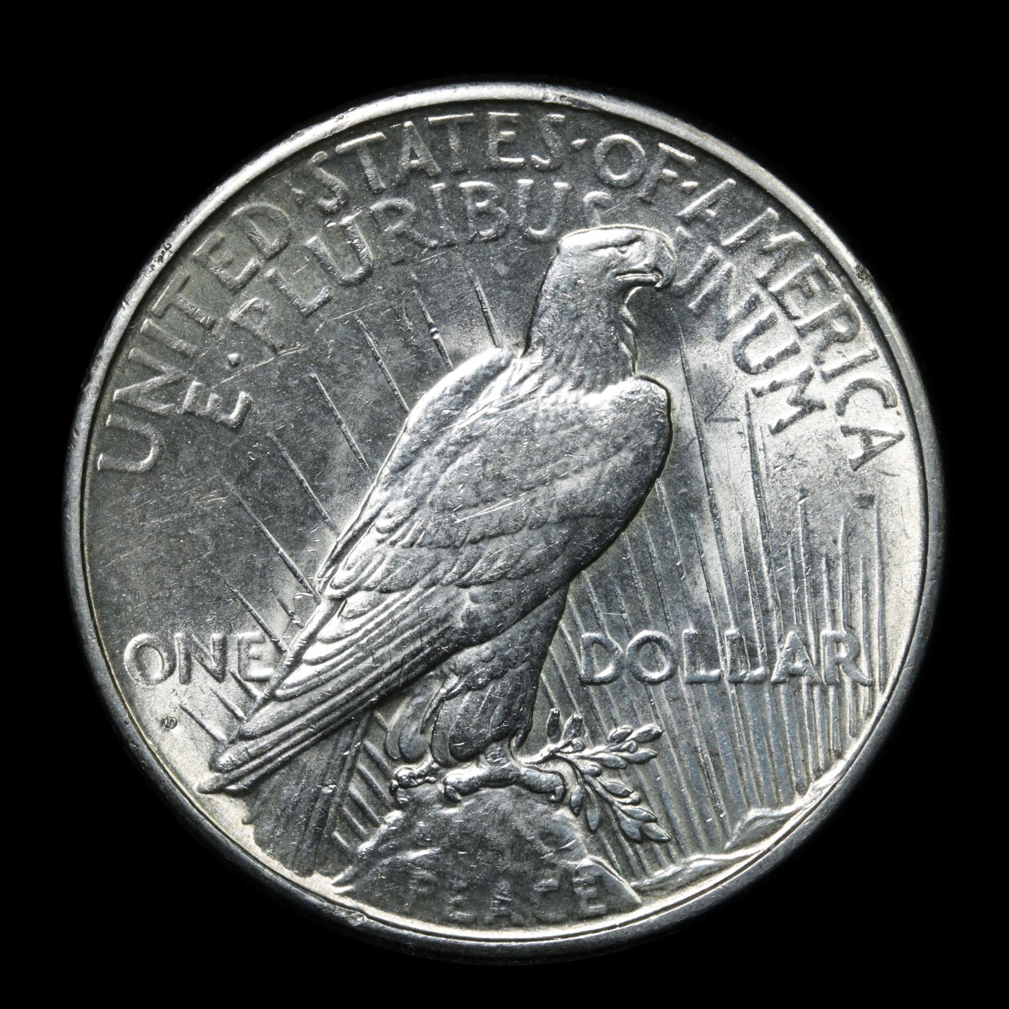 1934-d Peace Dollar $1 Grades Select Unc