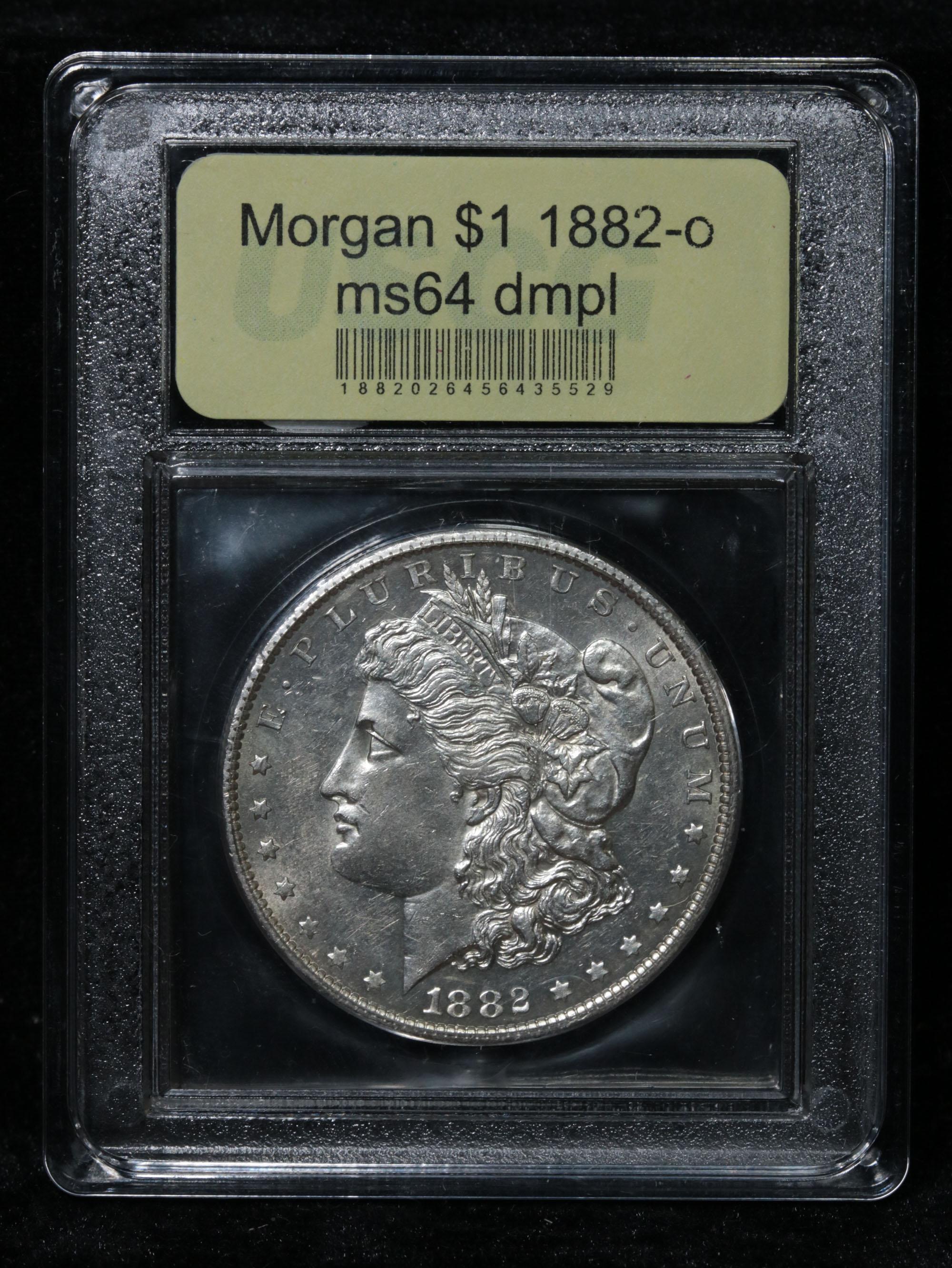 ***Auction Highlight*** 1882-o Morgan Dollar $1 Graded Choice Unc DMPL By USCG (fc)