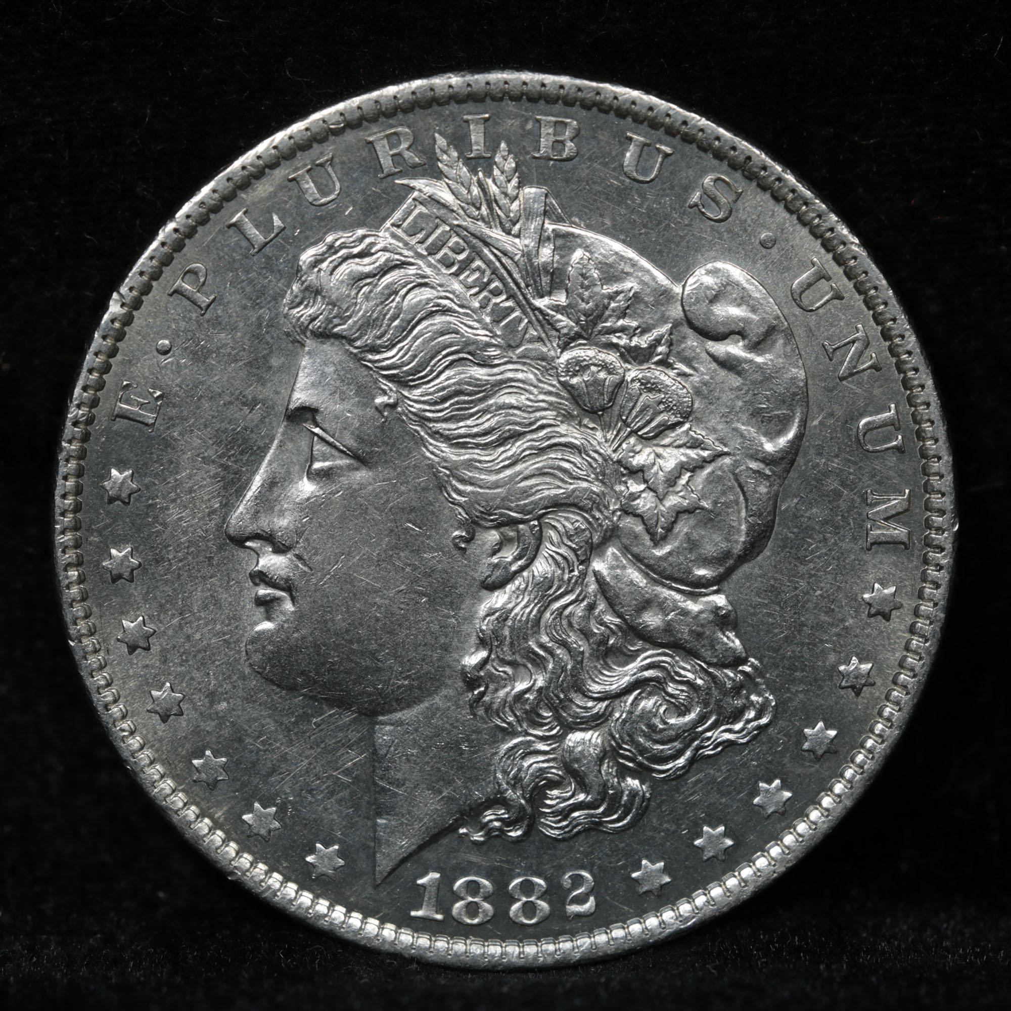 ***Auction Highlight*** 1882-o Morgan Dollar $1 Graded Choice Unc DMPL By USCG (fc)