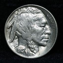 ***Auction Highlight*** 1913-s ty2 Buffalo Nickel 5c Graded Select Unc By USCG (fc)