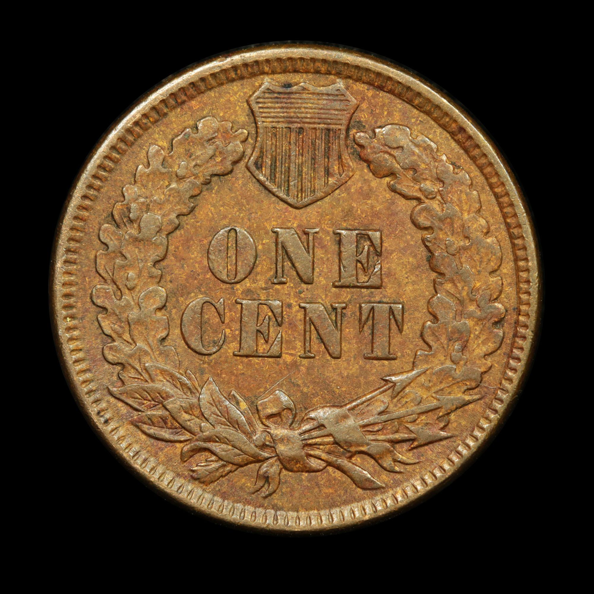 1895 Indian Cent 1c Grades Choice AU/BU Slider