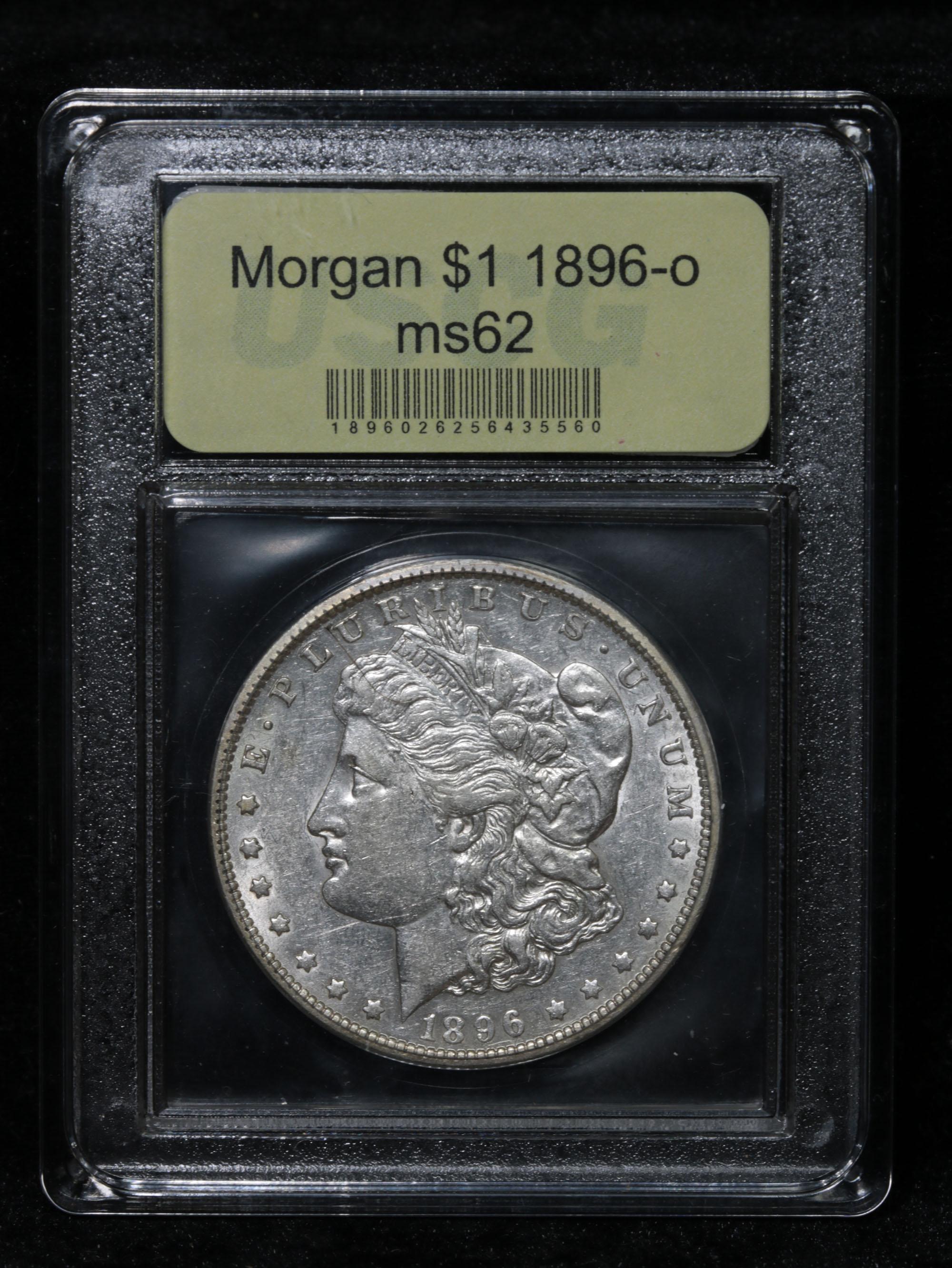 ***Auction Highlight*** 1896-o Morgan Dollar $1 Graded Select Unc By USCG (fc)