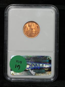 NGC 1954-s Lincoln Cent 1c Graded ms65 rd By NGC