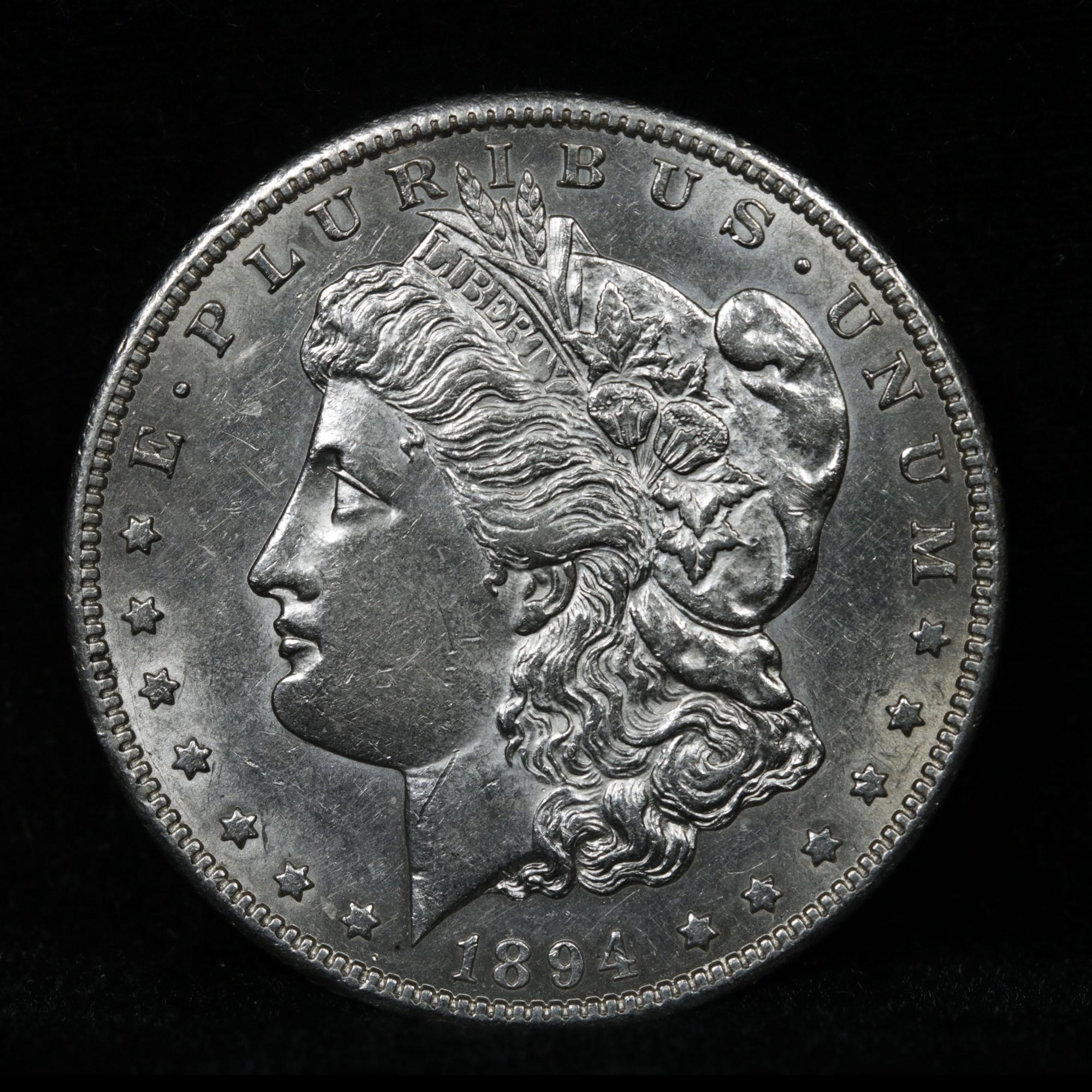 ***Auction Highlight*** 1894-s Morgan Dollar $1 Graded Select+ Unc By USCG (fc)