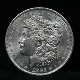 ***Auction Highlight*** 1882-o/s Morgan Dollar $1 Graded Choice Unc By USCG (fc)