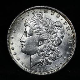 ***Auction Highlight*** 1894-o Morgan Dollar $1 Grades Choice Unc (fc)