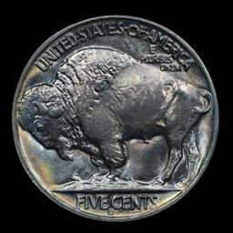 ***Auction Highlight*** 1938-d Buffalo Nickel 5c Grades GEM+++ Unc (fc)