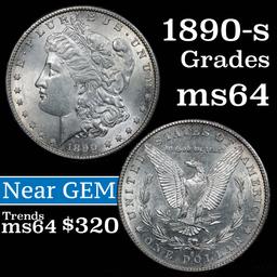 1890-s Morgan Dollar $1 Grades Choice Unc (fc)