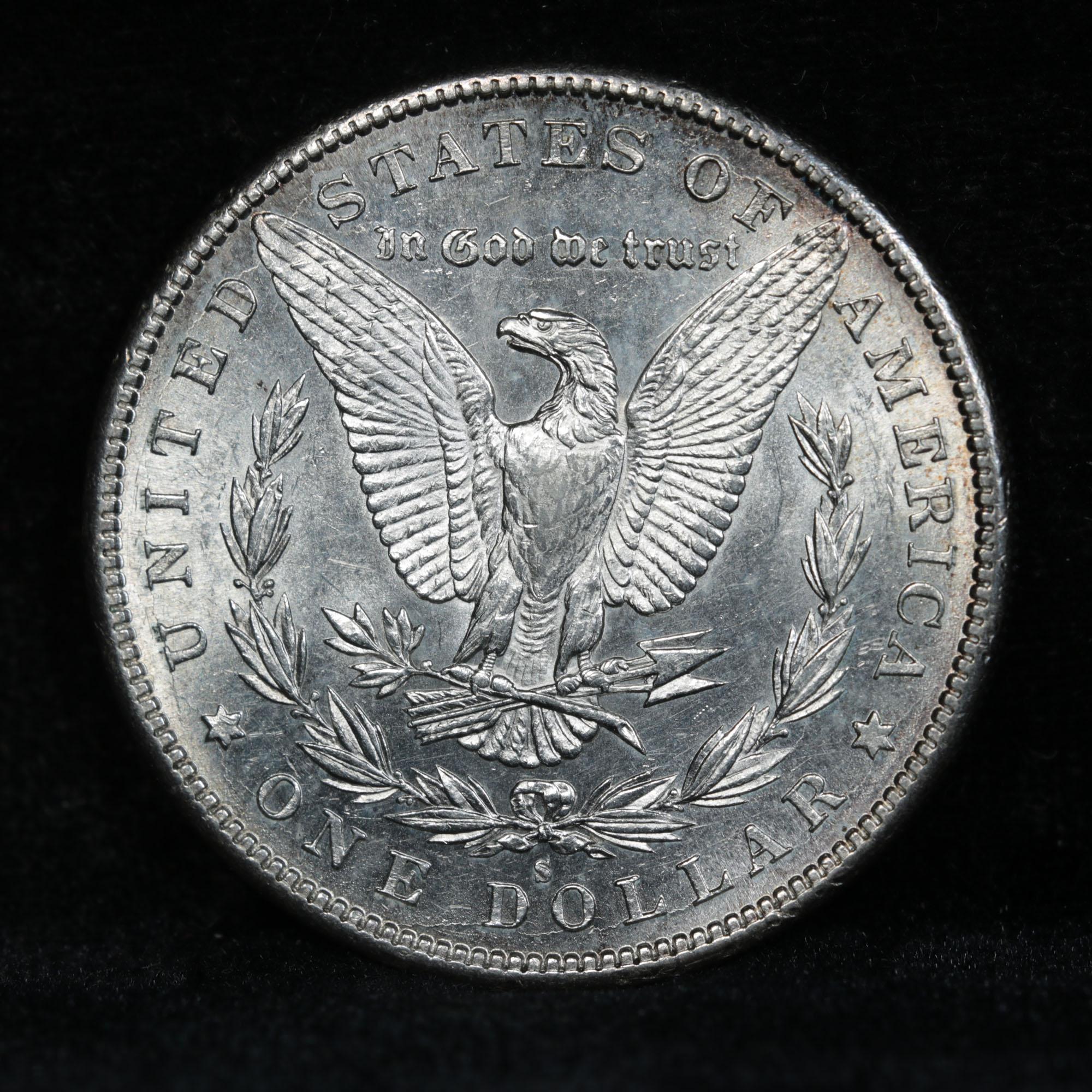 1890-s Morgan Dollar $1 Grades Choice Unc (fc)